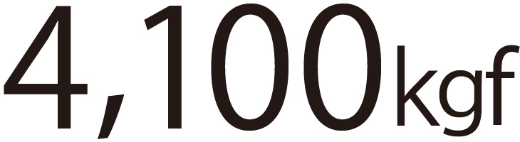4,100㎏f